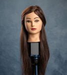 headshots blue background